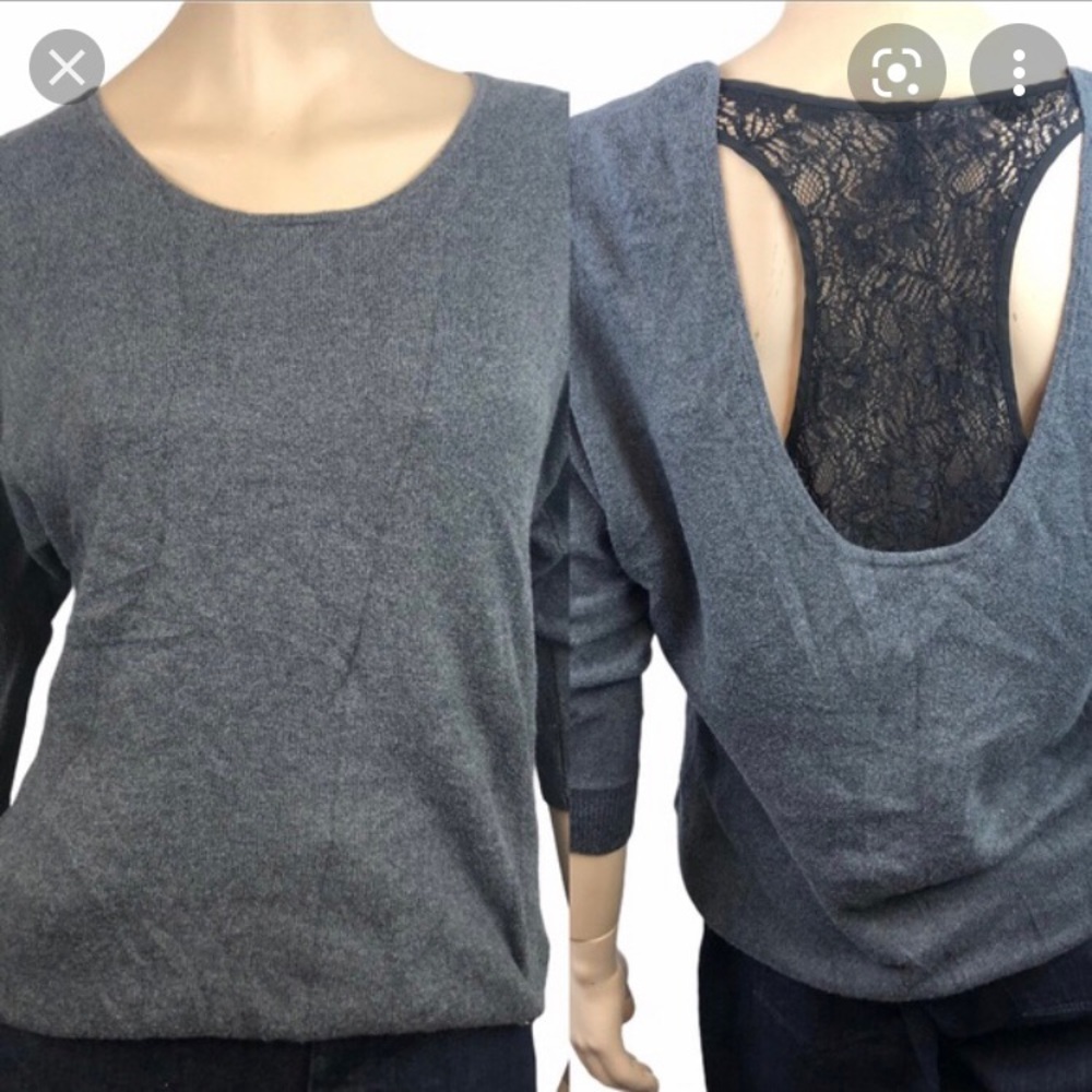 Guess Knit with racerback lace detail